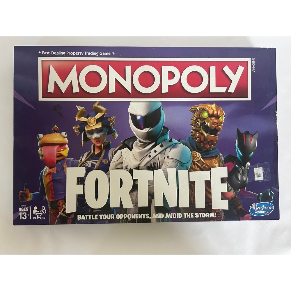 Fortnite Monopoly Hasbro Board Family Game Complete 2013